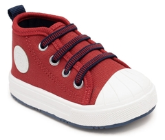 Tênis cano alto vermelho - comprar online