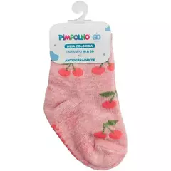Meia antiderrapante pimpolho 16 a 20 - Lê Petit Kids