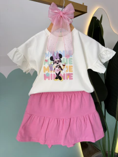Conjunto Minnie 100% algodão - comprar online