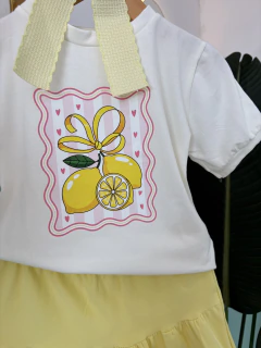 Conjunto Lê limonê 100% algodão - Lê Petit Kids