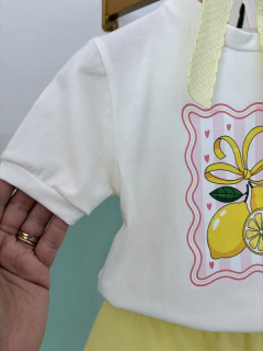 Conjunto Lê limonê 100% algodão na internet