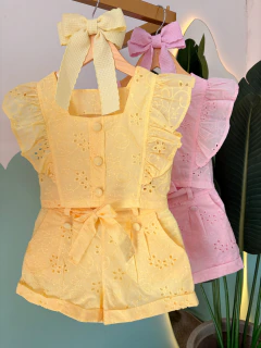 Conjunto Laise bordado - comprar online