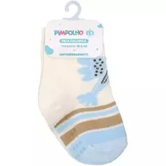 Meia infantil antiderrapante pimpolho 16 a 20