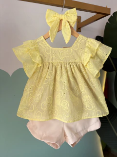 Conjunto Laise Analis + laço - loja online