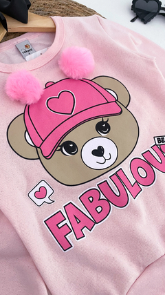 Imagem do Conjunto ursinhos fabulous rosa