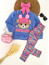 Conjunto ursinha fabulous azul
