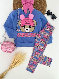 Imagem do Conjunto ursinha fabulous azul