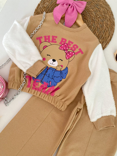 Conjunto Wide leg ursinha - Lê Petit Kids