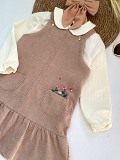 Conjunto Salopete cotelê - loja online