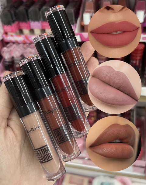 LABIAL LÍQUIDO MATTE BATOM RUBY ROSE