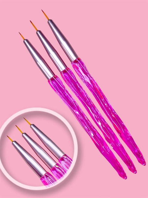 LINER X3 UNID ROSITA CON CRISTALES