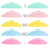 Bigudies de colores x10 en internet