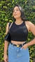CROPPED CANELADO BECA - comprar online