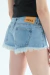 Mini Short Denim Celeste - comprar online