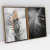 Quadro Decorativo A Mulher e a Folha Palmada Kit com 2 Quadros - loja online