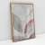 Quadro Decorativo Abstract Pink Leaves - loja online