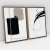 Quadro Decorativo Abstrato Always Remember Me + Black Scratch - Karine Tonial - Kit com 2 Quadros - loja online