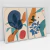 Quadro Decorativo Abstrato Botanical Abstract Leaves Art Kit com 2 Quadros - Bimper - Quadros Decorativos