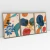 Imagem do Quadro Decorativo Abstrato Botanical Abstract Leaves Art Kit com 3 Quadros