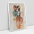 Quadro Decorativo Abstrato Botânico Vasos com Plantas I - Uillian Rius - Bimper - Quadros Decorativos