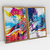 Quadro Decorativo Abstrato Britto QB083 - Kit com 2 Quadros - loja online