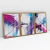 Quadro Decorativo Abstrato Britto QB248 - Kit com 3 Quadros - loja online