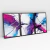 Quadro Decorativo Abstrato Britto QB248 - Kit com 3 Quadros - comprar online