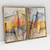 Quadro Decorativo Abstrato Britto QB302 - Kit com 2 Quadros - loja online