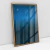 Quadro Decorativo Abstrato Degradê Texturizado Azul - Uillian Rius - loja online