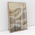 Quadro Decorativo Abstrato Dunas em 3D I