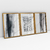 Quadro Decorativo Abstrato Ember + Castelbar + Dark Path - Kit de 3 Telas - Karine Tonial - Kit com 3 Quadros - loja online