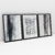Quadro Decorativo Abstrato Ember + Castelbar + Dark Path - Kit de 3 Telas - Karine Tonial - Kit com 3 Quadros - comprar online
