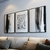 Quadro Decorativo Abstrato Ember + Castelbar + Dark Path - Kit de 3 Telas - Karine Tonial - Kit com 3 Quadros