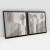 Quadro Decorativo Abstrato Geometrico Concrete Jungle - 572C1+572C2 - Uillian Rius - Kit com 2 Quadros - comprar online