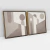 Quadro Decorativo Abstrato Geometrico Concrete Jungle - 572C1+572C2 - Uillian Rius - Kit com 2 Quadros - loja online
