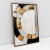 Quadro Decorativo Abstrato Golden Circle I - Uillian Rius - loja online