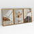 Quadro Decorativo Abstrato Maple Leaf Kit com 3 Quadros - comprar online