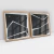 Imagem do Quadro Decorativo Abstrato Minimal Black - Ana Ifanger - Kit com 2 Quadros