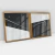 Quadro Decorativo Abstrato Minimal Black Diagonal - Ana Ifanger - Kit com 2 Quadros - loja online