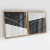 Imagem do Quadro Decorativo Abstrato Minimal Black Diagonal - Ana Ifanger - Kit com 2 Quadros