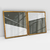 Quadro Decorativo Abstrato Minimal Oliva Diagonal - Ana Ifanger - Kit com 2 Quadros - loja online