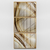 Quadro Decorativo Abstrato Moderno Gold Wave Kit com 3 Quadros - loja online