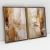 Quadro Decorativo Abstrato New Brushstrokes of Time Kit com 2 Quadros - loja online