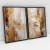 Quadro Decorativo Abstrato New Brushstrokes of Time Kit com 2 Quadros - comprar online