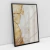 Quadro Decorativo Abstrato Ouro e Mármore Efeito 3D - comprar online