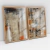 Quadro Decorativo Abstrato Pinceladas do Tempo Kit com 2 Quadros