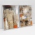 Quadro Decorativo Abstrato Pinceladas do Tempo Kit com 2 Quadros - loja online