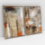 Quadro Decorativo Abstrato Pinceladas do Tempo Kit com 2 Quadros