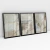 Quadro Decorativo Abstrato Praia Bege Kit com 3 Quadros - comprar online