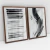 Quadro Decorativo Abstrato Ressonâncias Monocromáticas Kit com 2 Quadros